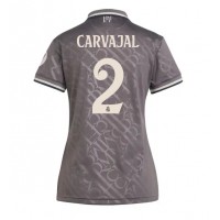 Dres Real Madrid Daniel Carvajal #2 Tretina pre Ženy 2024-25 Krátky Rukáv